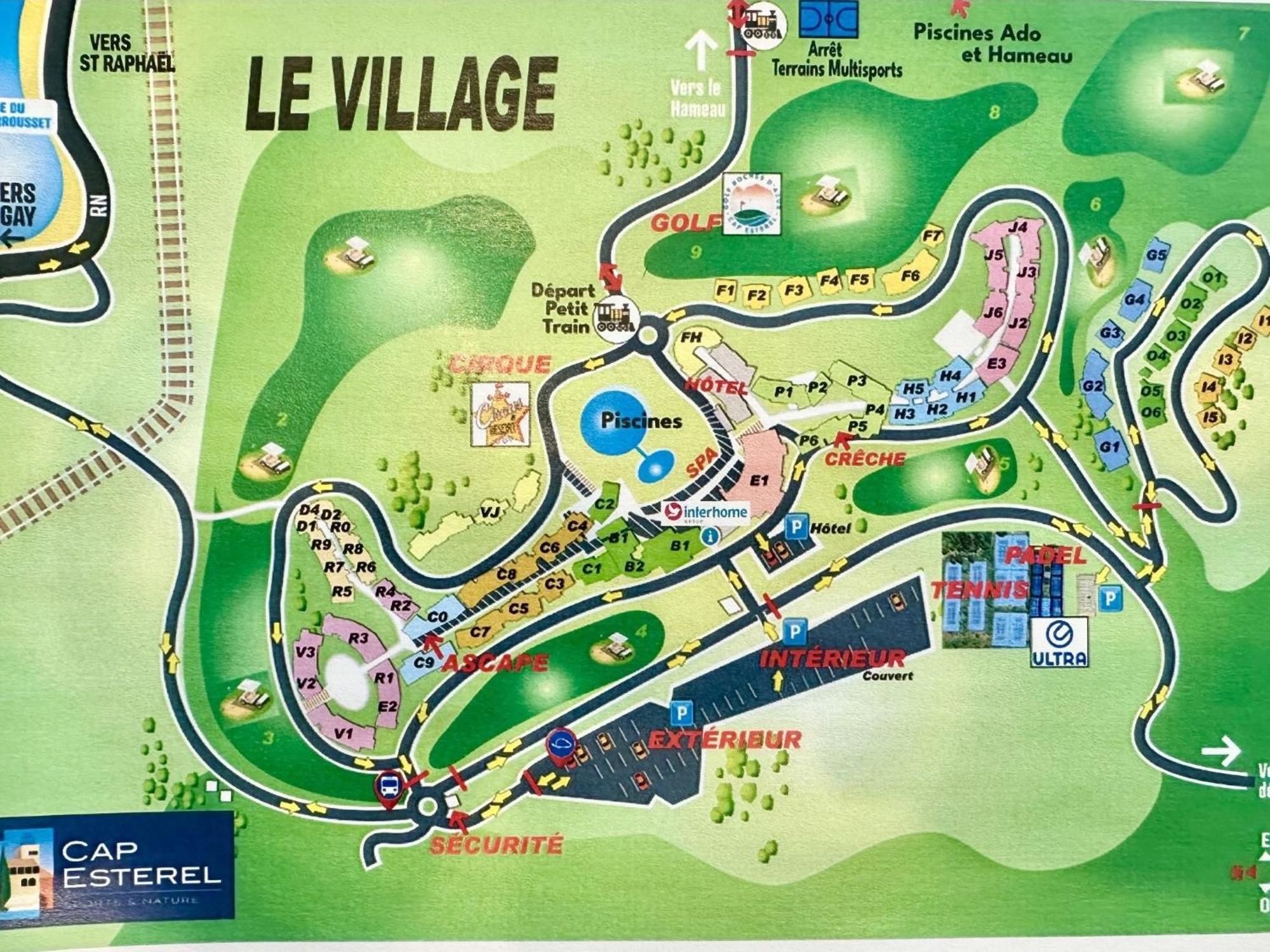 Saint-Raphaël Apartment Village Cap Esterel - Le Village-14 By Interhome מראה חיצוני תמונה